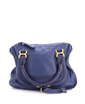 Medium Marcie Satchel Leather