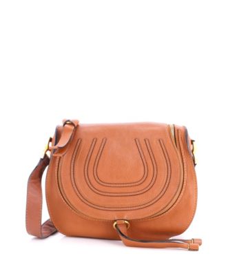 Medium Marcie Zip Crossbody Bag Leather
