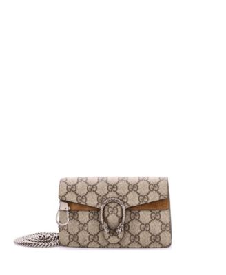 Super Mini Dionysus Bag GG Coated Canvas