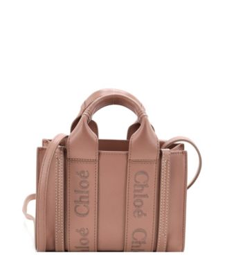 Mini Woody Convertible Tote Leather
