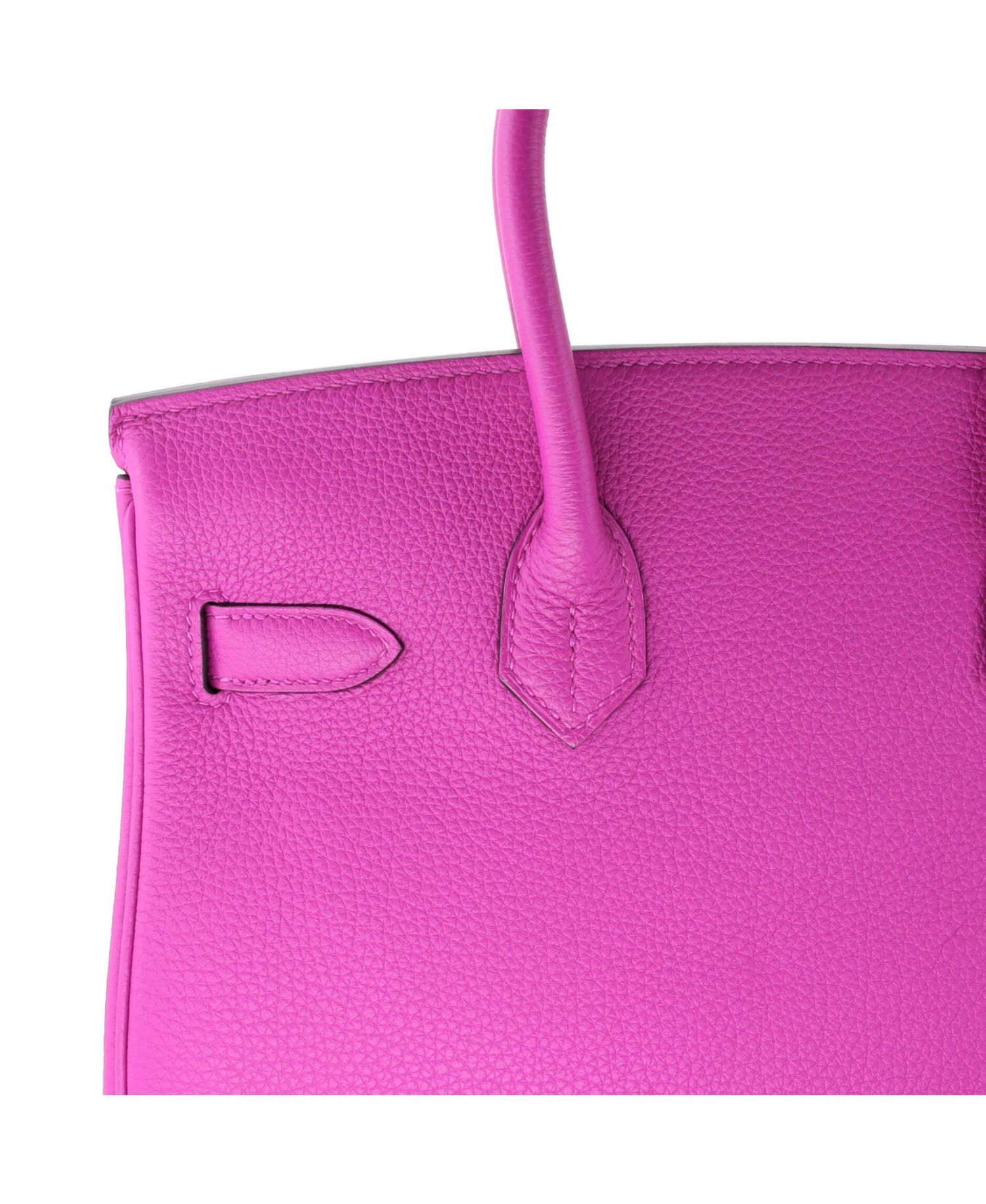Birkin 30 Handbag Pink Togo with Palladium Hardware