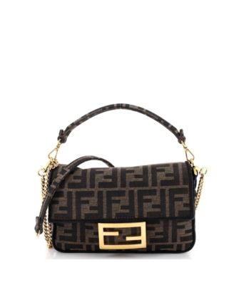 Mini Baguette NM Bag Zucca Canvas