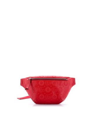 Children's Belt Bag Embossed Leather