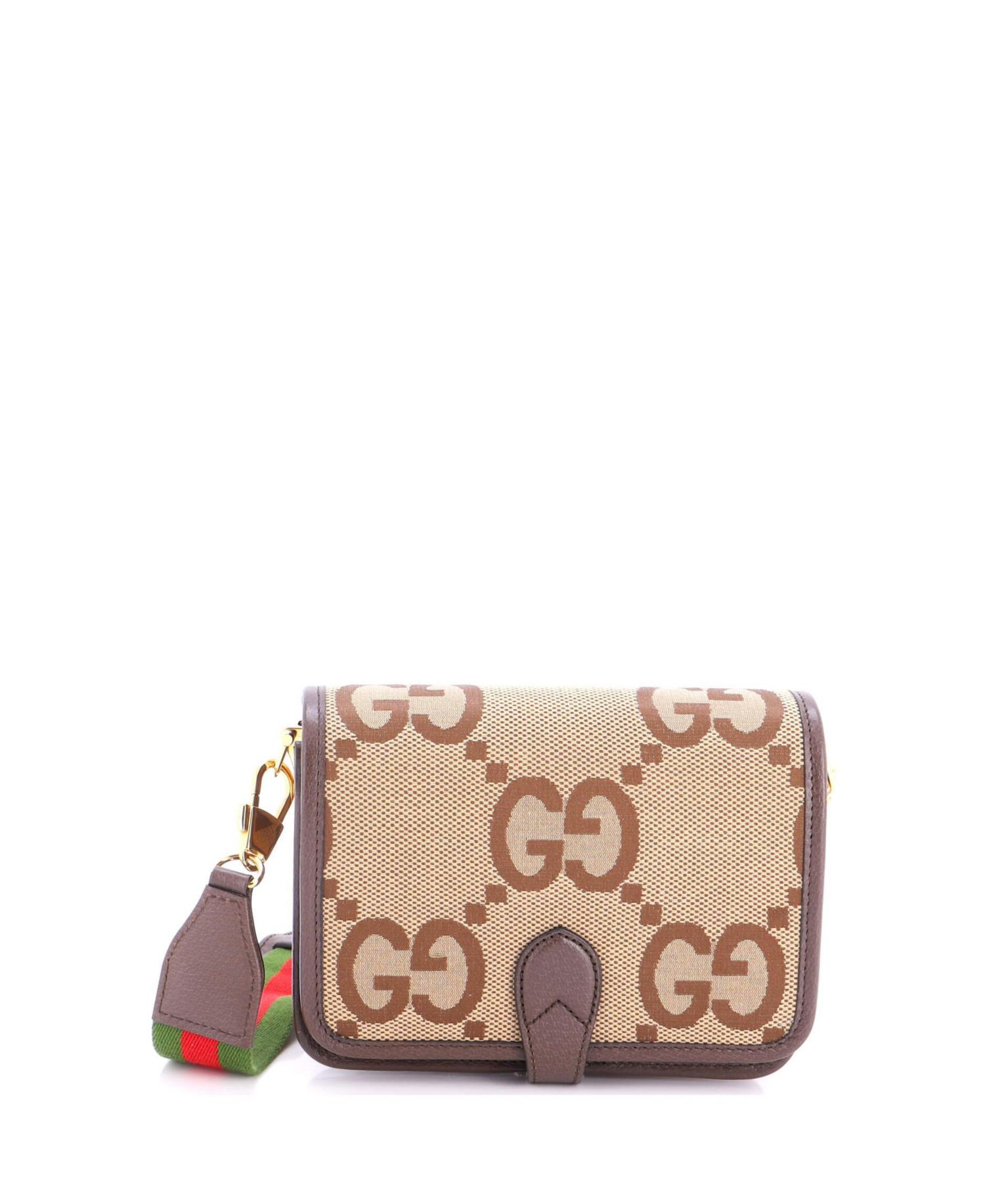 Small Buckle Messenger Bag Jumbo GG Canvas