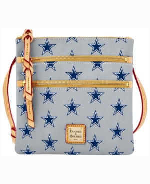 Dooney & Bourke Dallas Cowboys Triple-Zip Crossbody Bag