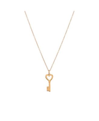 Heart Key Pendant Necklace