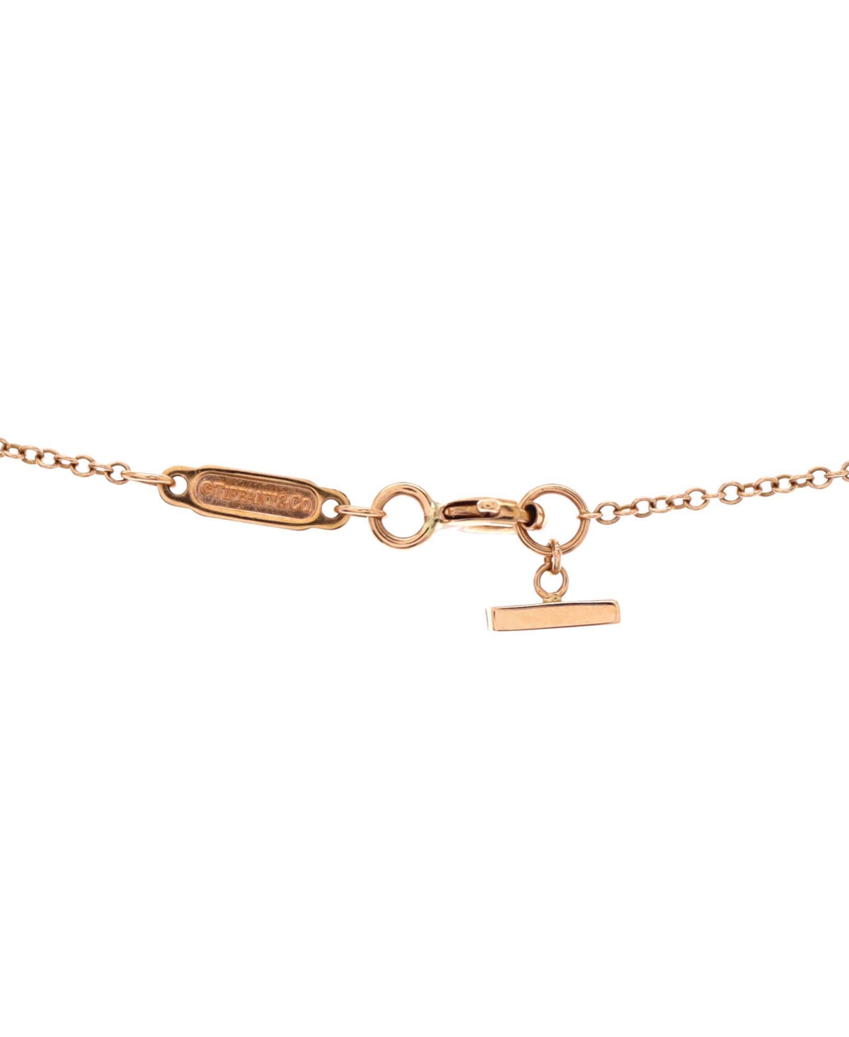 Pre-Owned Tiffany & Co T Smile Pendant Necklace