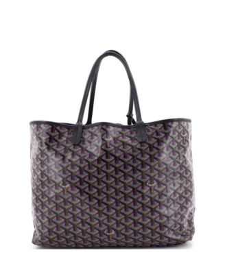 PM Saint Louis Tote Claire Voie Coated Canvas