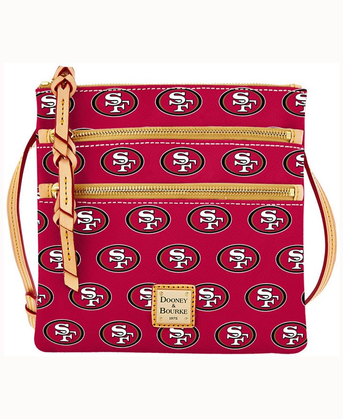 Dooney & Bourke Women's Seattle Seahawks Triple-Zip Crossbody Bag
