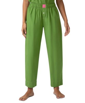 Women's Poplin Pajama Pants