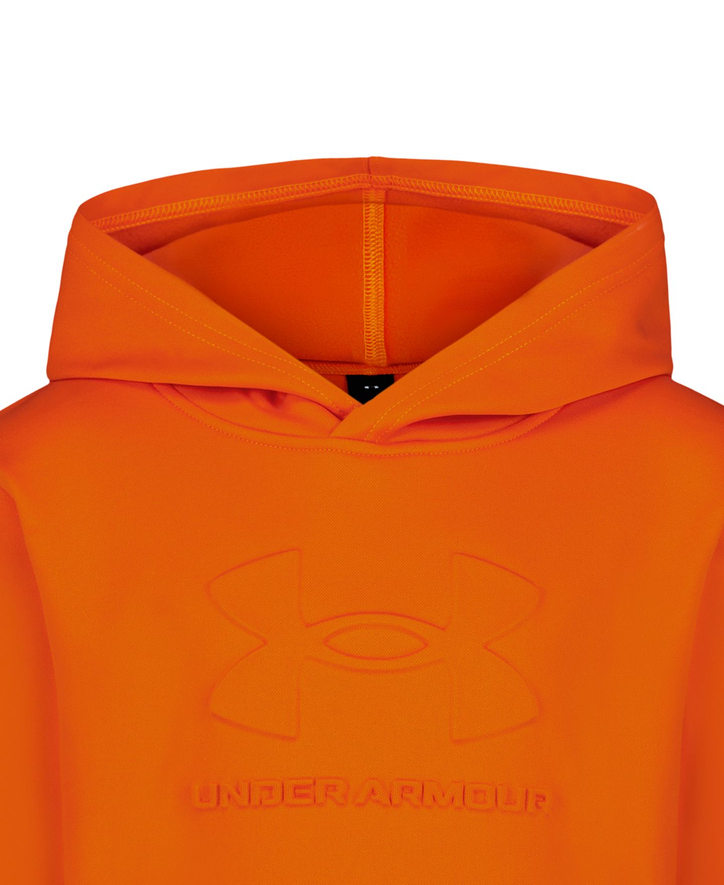 Худи Under Armour Long-Sleeve для мальчиков, цвет: Оранжевый — фото 4