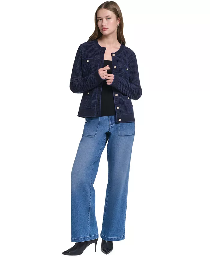 Women's Crewneck Cardigan - thumbnail 9