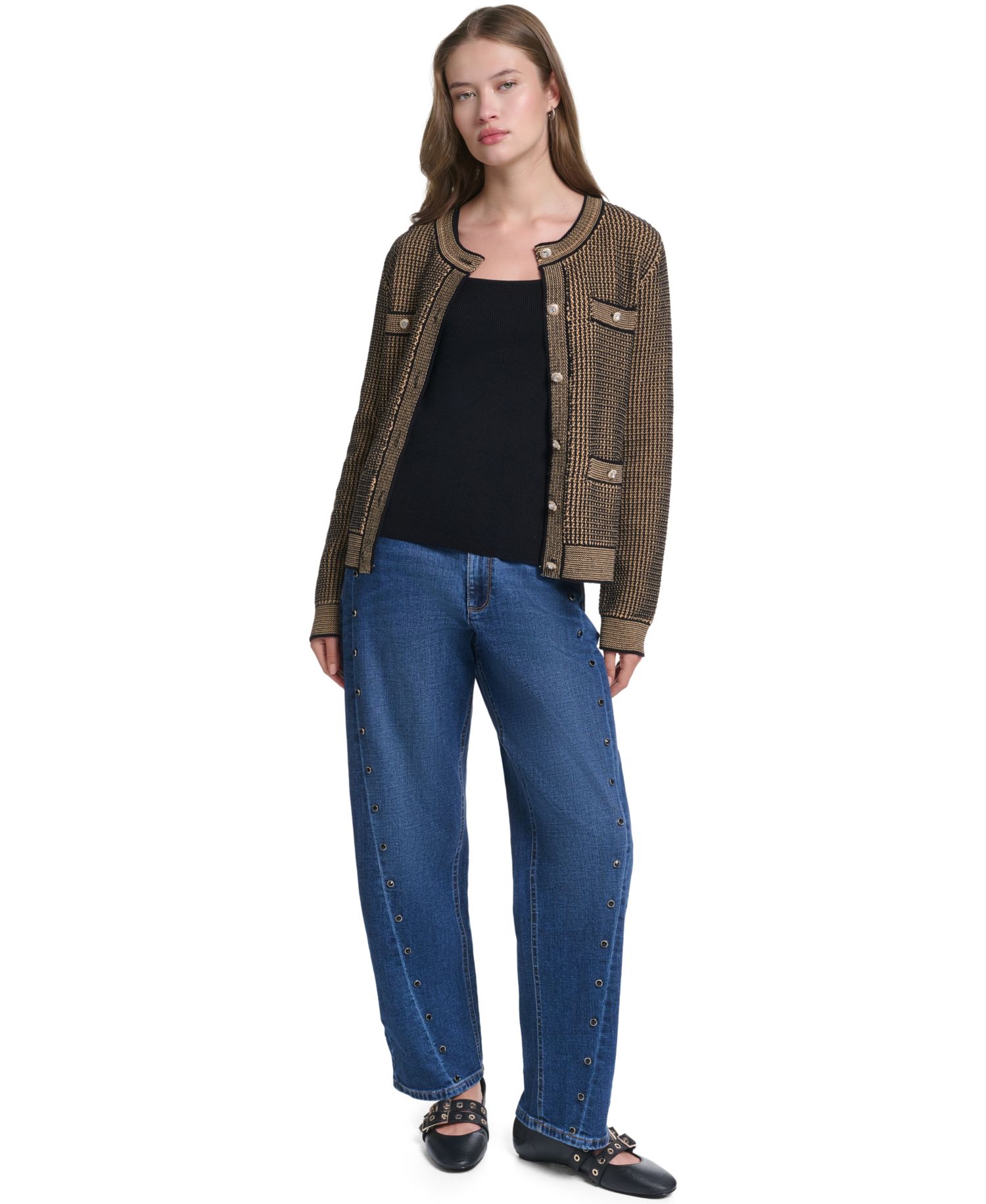 Women's Crewneck Cardigan