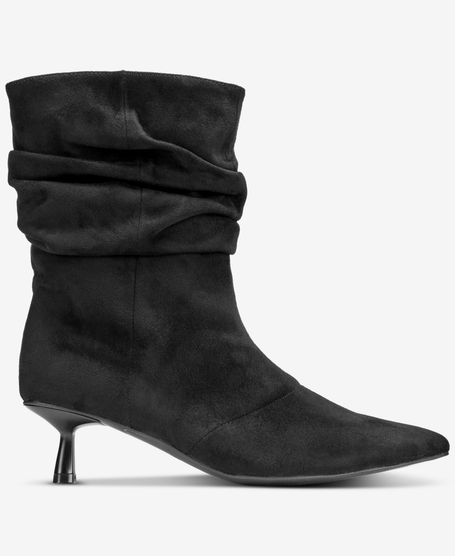 Women's Nyla Slouch Heeled Dress Booties - Extended Sizes Available