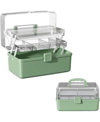 Cantilever Tackle Craft Case Organizer Folding Handle