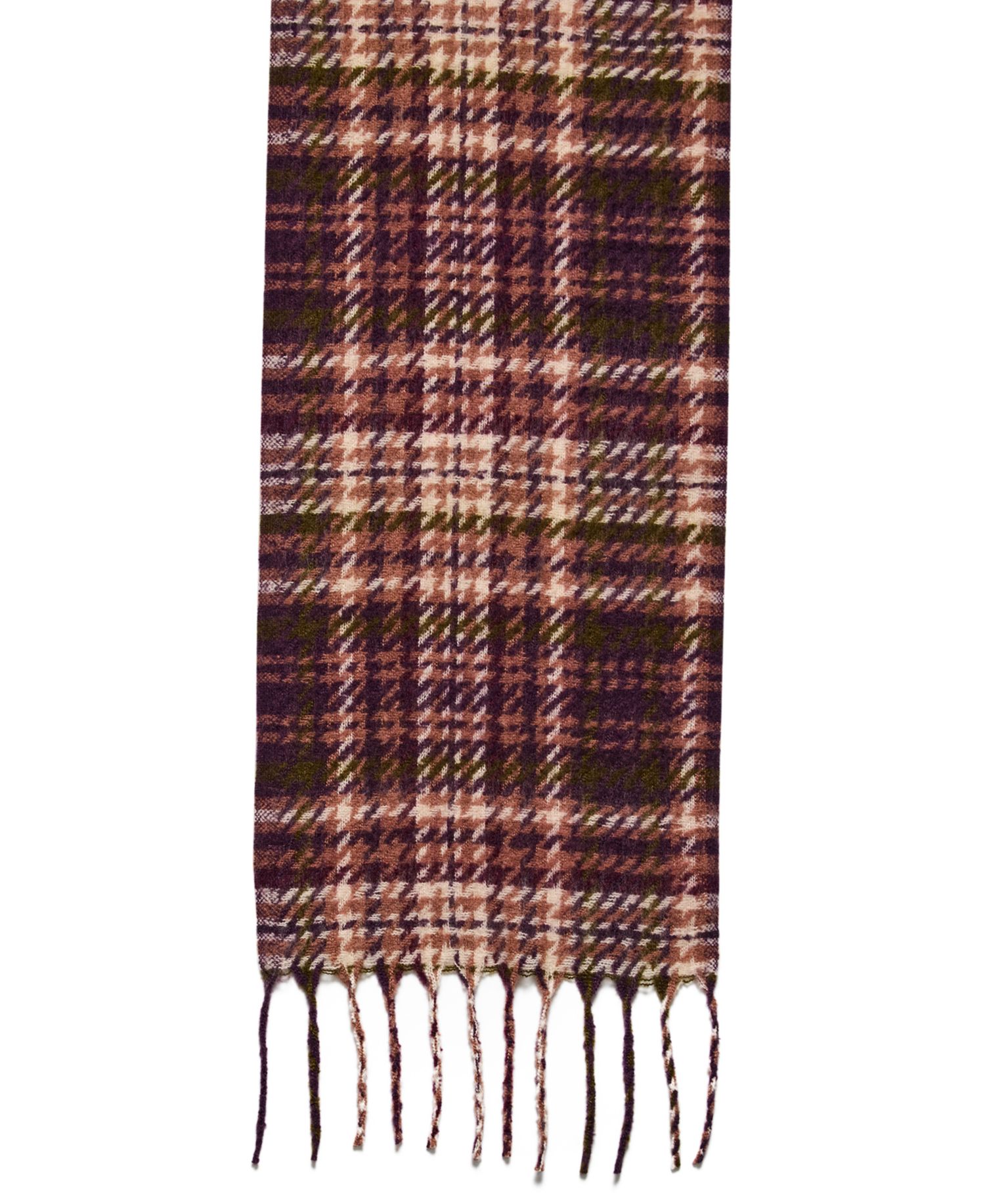 Brushed Twill Tartan Lofty Scarf
