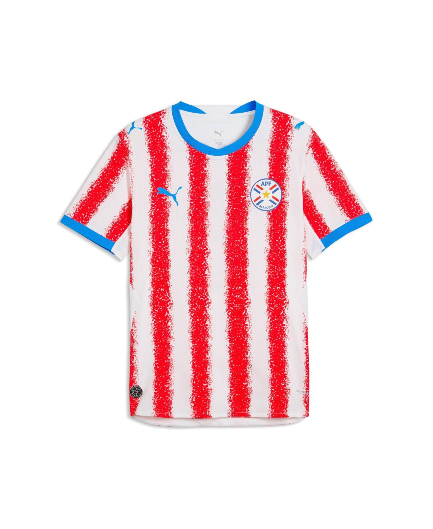 Men's White Paraguay National Team 2026 Home On-Field Authentic Jersey