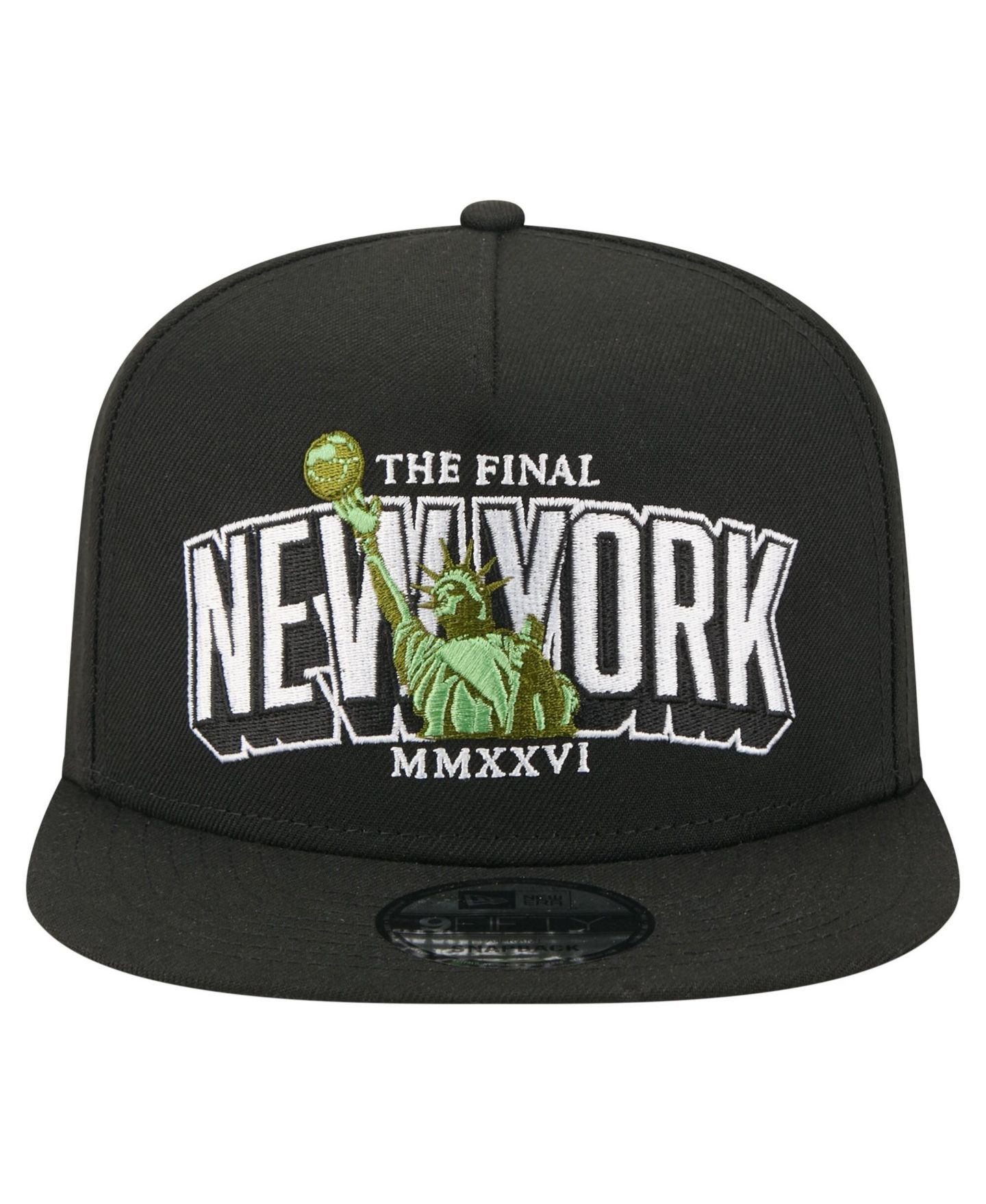 Мужская кепка New Era Black The Final Match 9FIFTY A-Frame Snapback Hat — фото 2