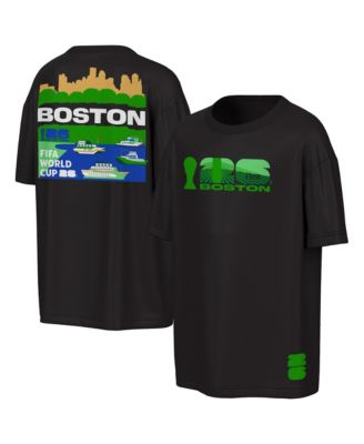 Men's Black FIFA World Cup 2026 Boston Big City Poster T-Shirt