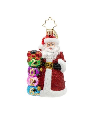 3" 2026 Christmas Countdown Gem Ornament