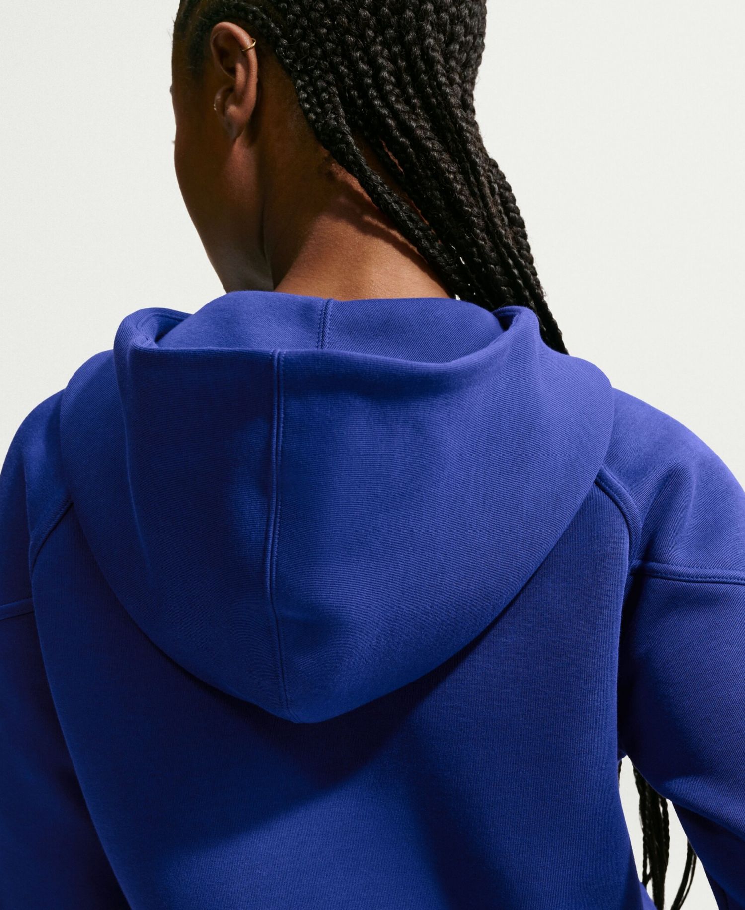 Women's Royal USMNT Tech Fleece Windrunner Full-Zip Hoodie