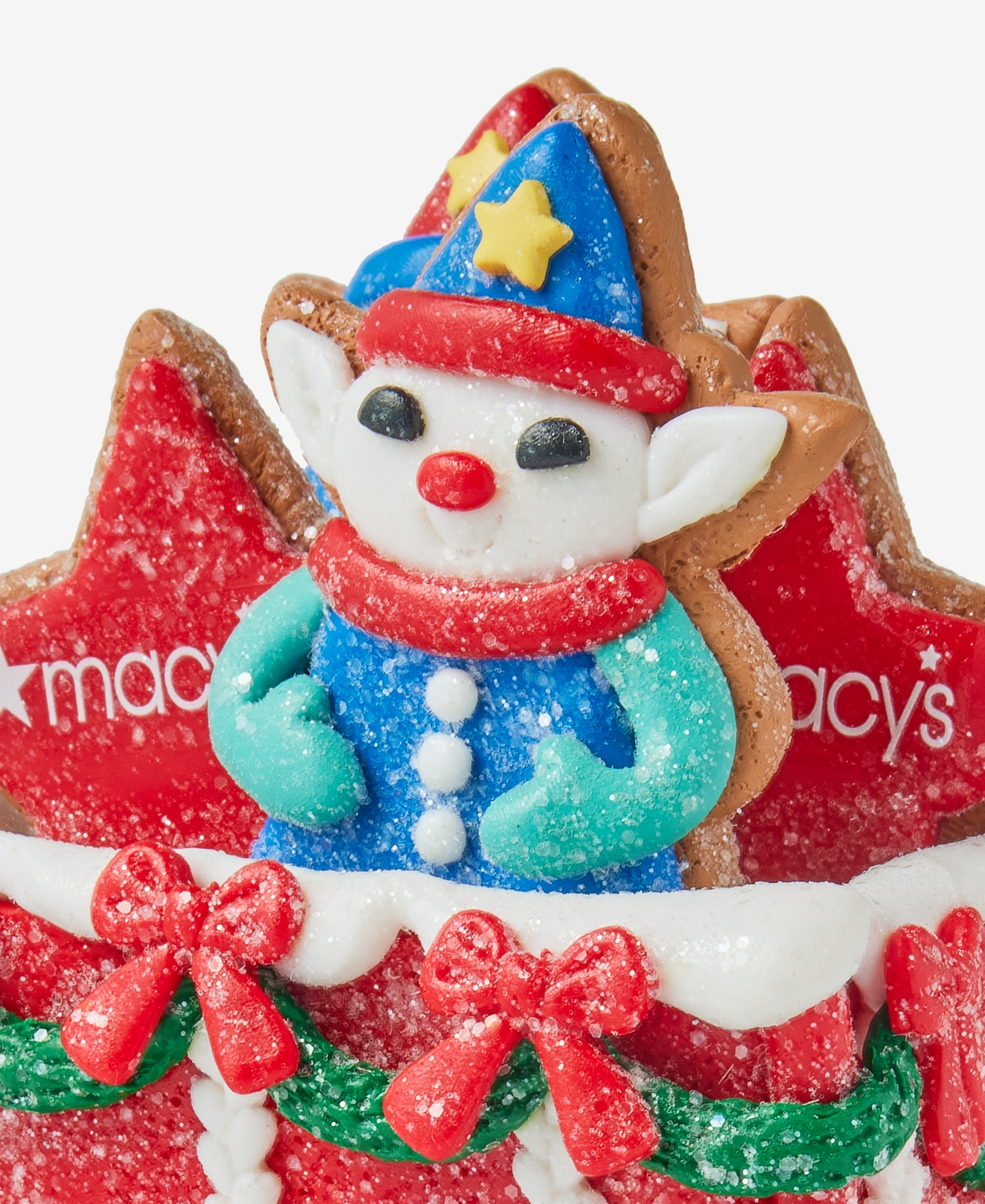 Macy's 100th Thanksgiving Day Clay Train Car with Elf, Macy's Exclusive