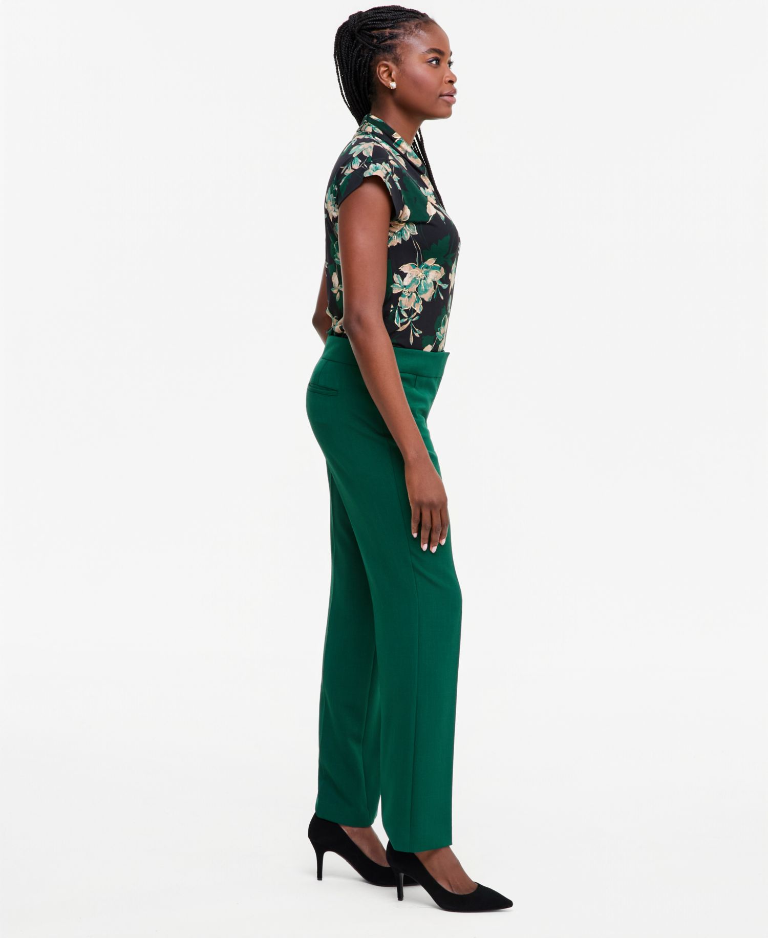 Women's Lily Crepe Slim Trouser