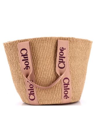 Large x Mifuko Woody Tote Raffia