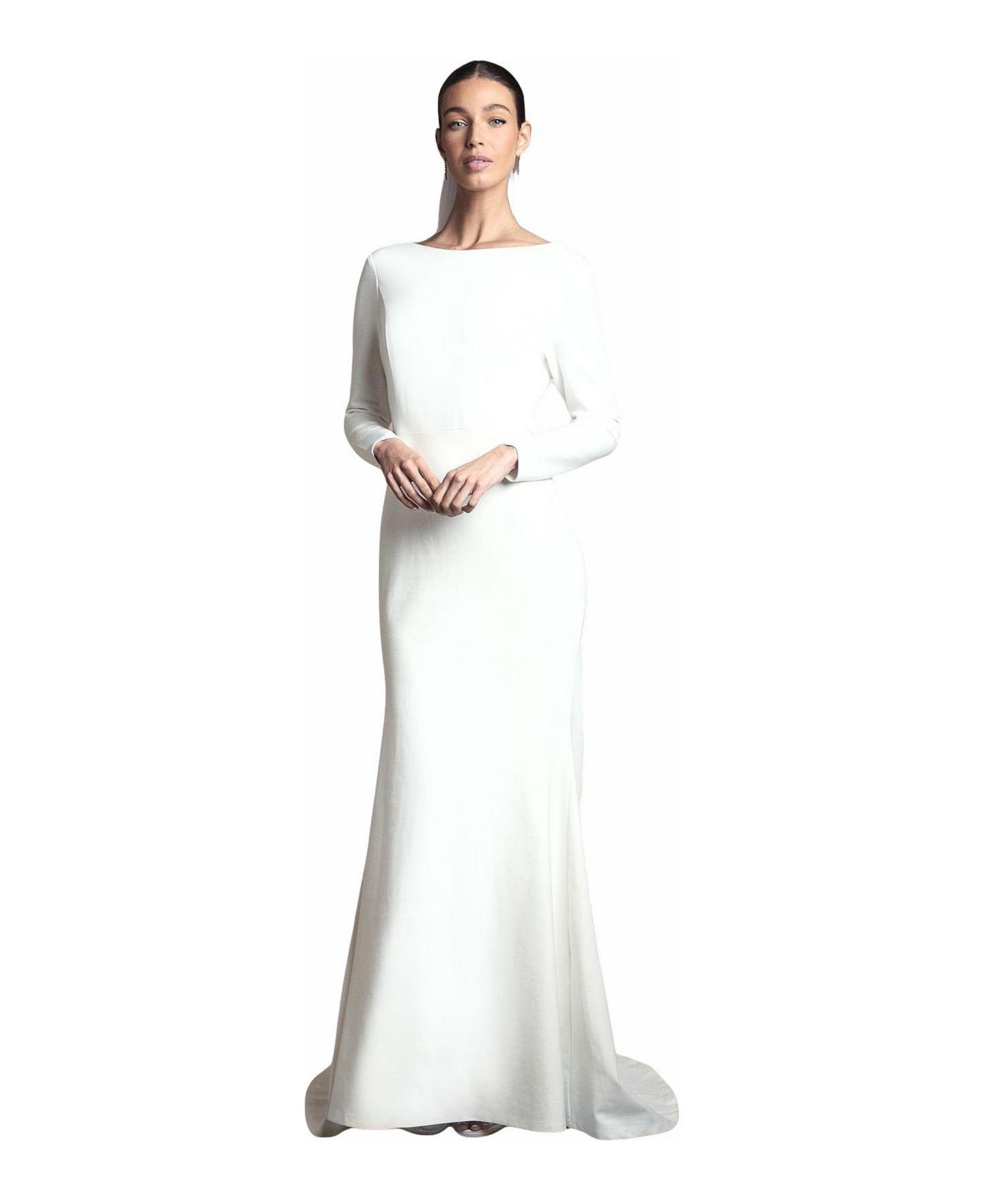 Women's Slash Neck Maxi Dress