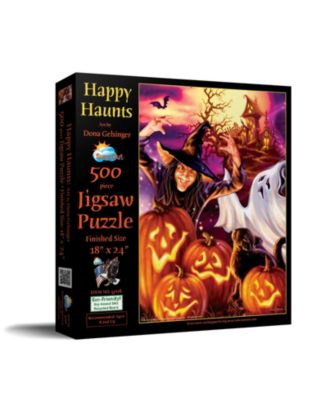 Happy Haunts 500 piece Jigsaw Puzzle for Adults Halloween