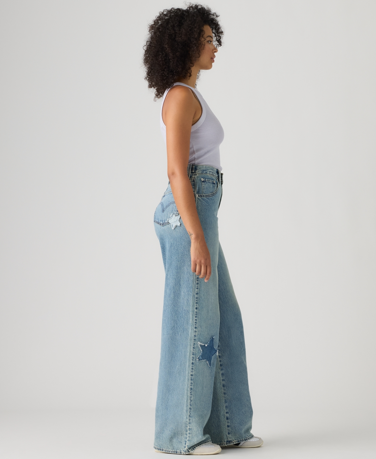 Levi's Macy's 100th Parade Women's Cinch-Waist Lightweight Baggy Jeans