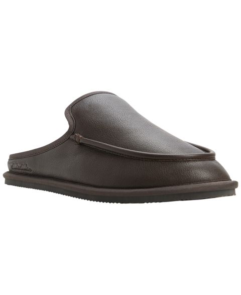 Мужские сабо Brooks Brothers Jones Moc-Toe Mule Slippers, цвет: Коричневый