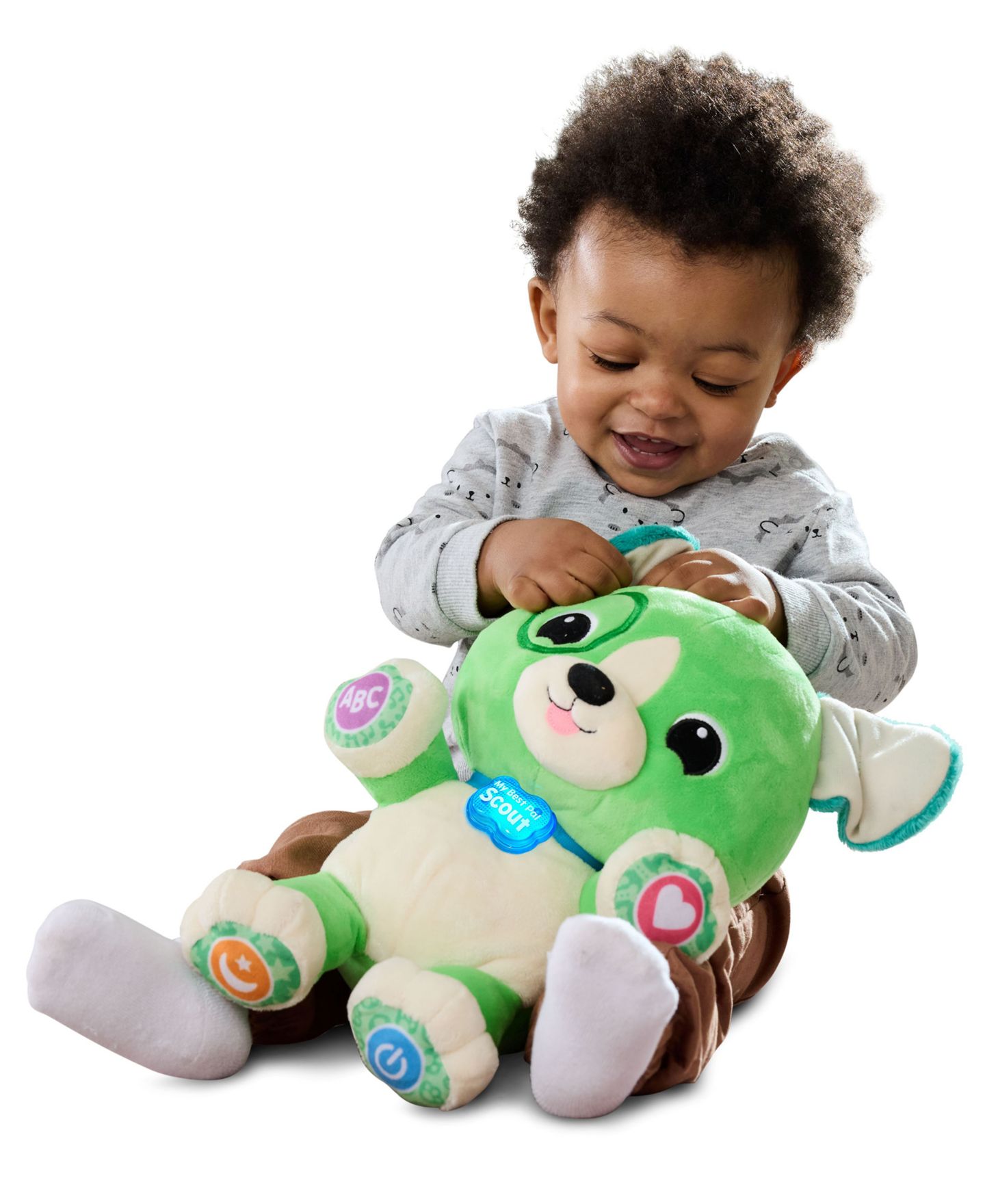 Детская мягкая игрушка Leapfrog My Best Pal Scout Personalized Learning Companion Interactive Plush Toy — фото 2