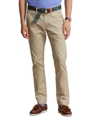 Men's Slim-Fit Stretch Chino Pants