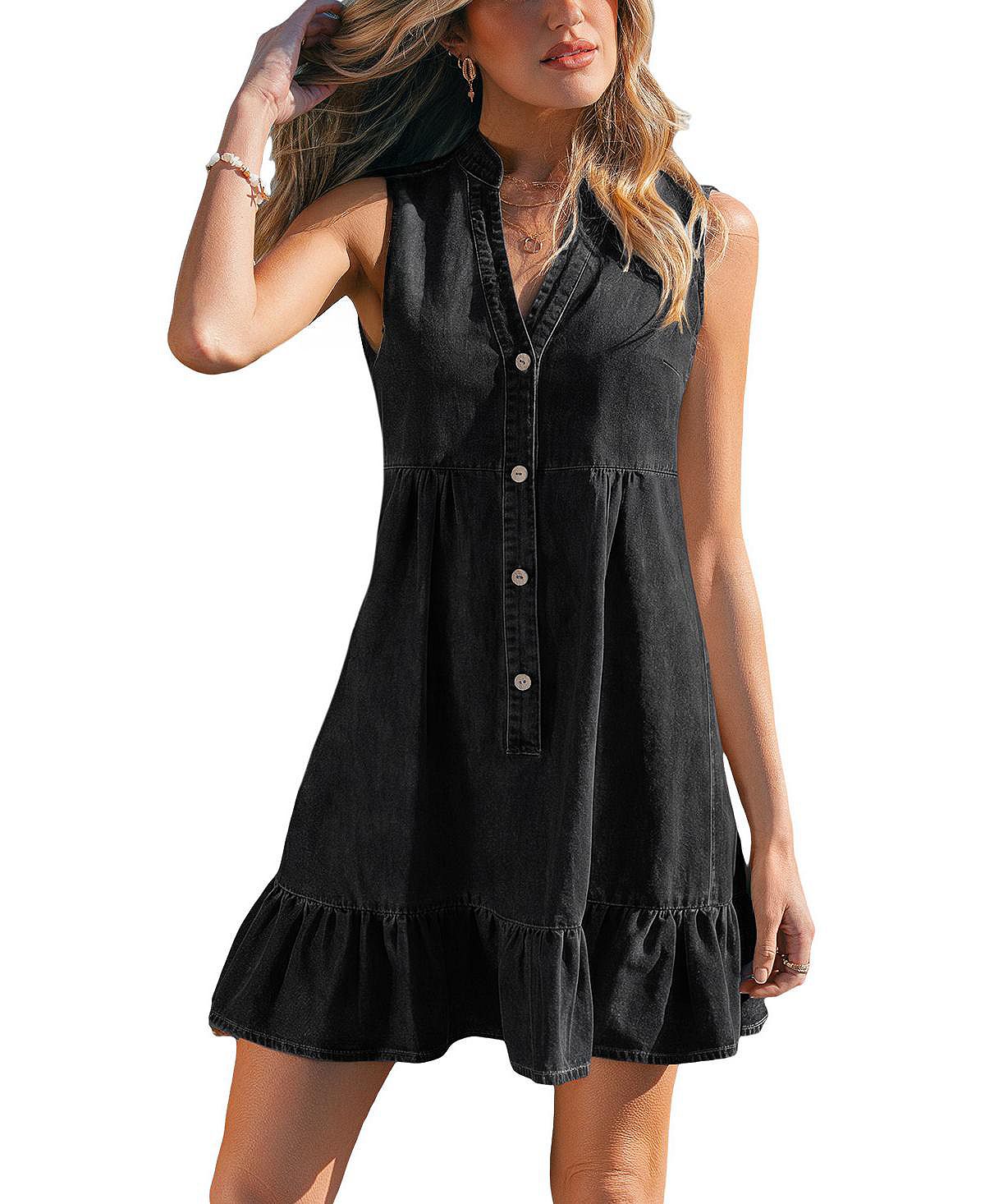 Cupshe Women's Nothing Extra Mini Beach Dress view 1 — MAYCSS fashion products
