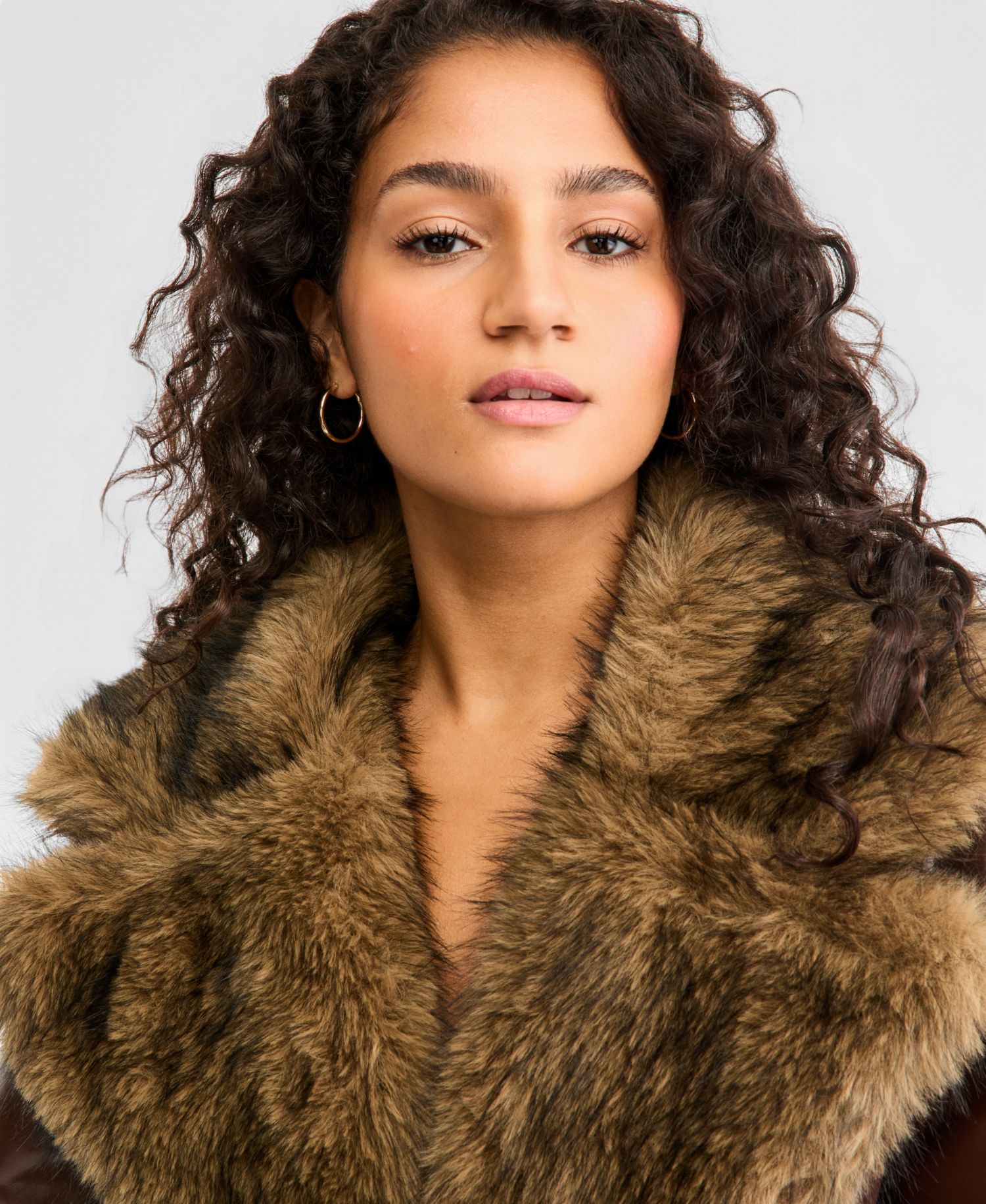 Juniors' Faux Leather Jacket