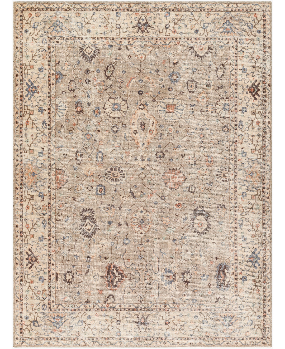 BOCC2302-679 6 ft. 7 in. x 9 ft. Davina BOCC-2302 Woven Medium Pile Rectangle Rug
