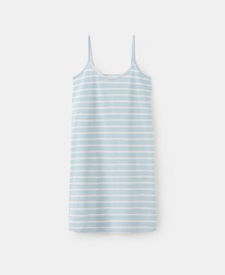 Women's Striped Cotton Nightdress