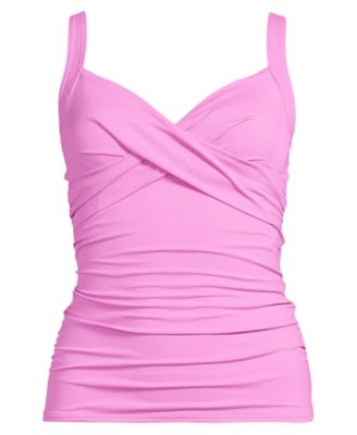 Women's Sweetheart Wrap Underwire Tankini Top