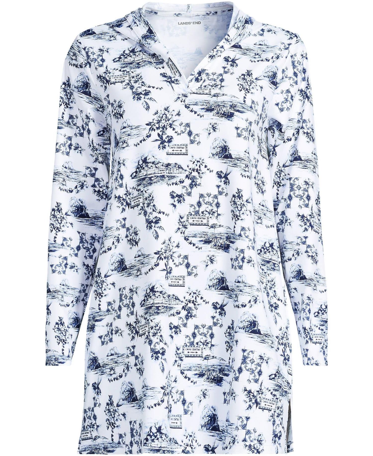 Белый/Синий Toile