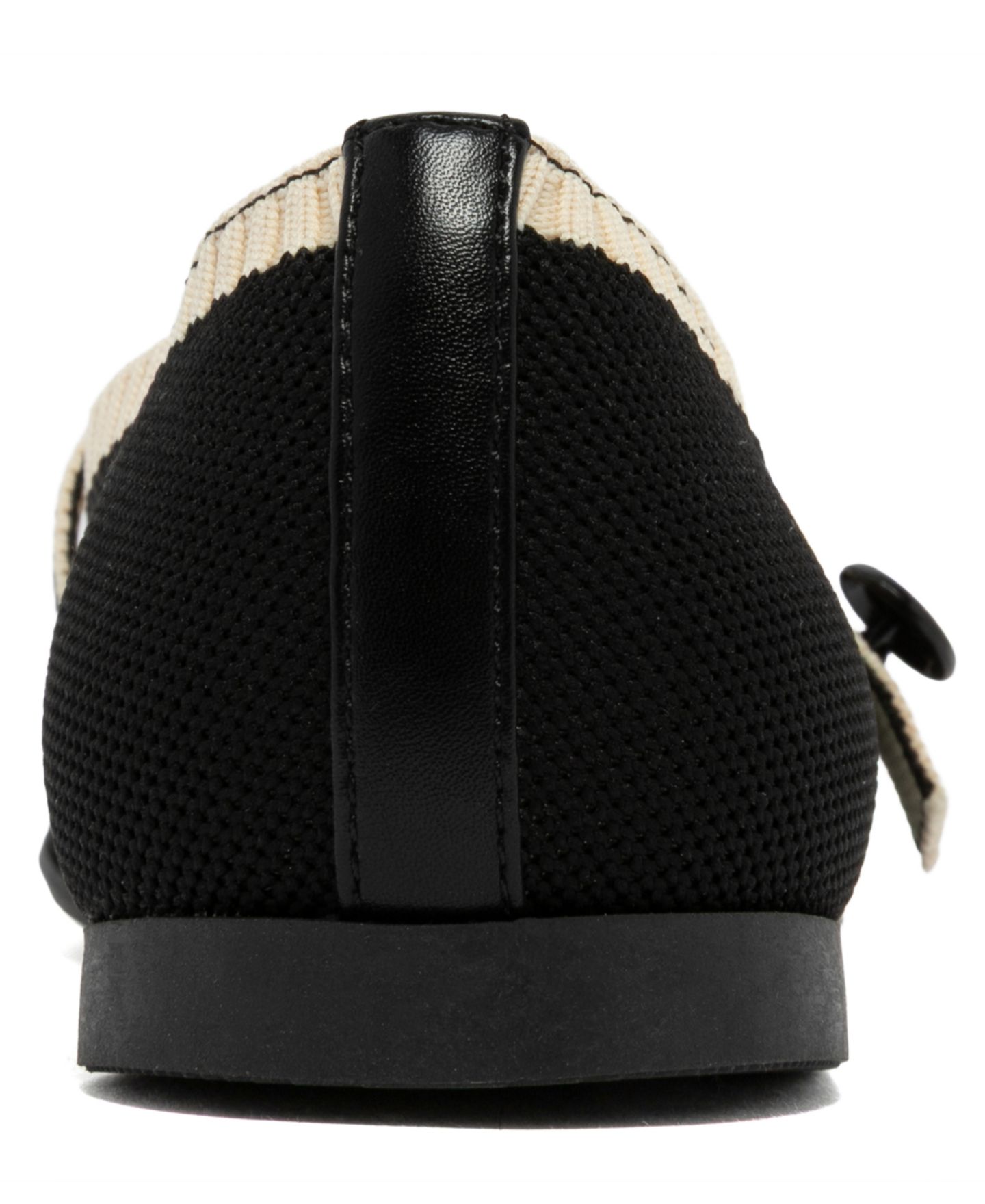 Женские балетки Jones New York Serissa Knit Mary Jane Ballet Flats, цвет: Чёрный вязаный — фото 3