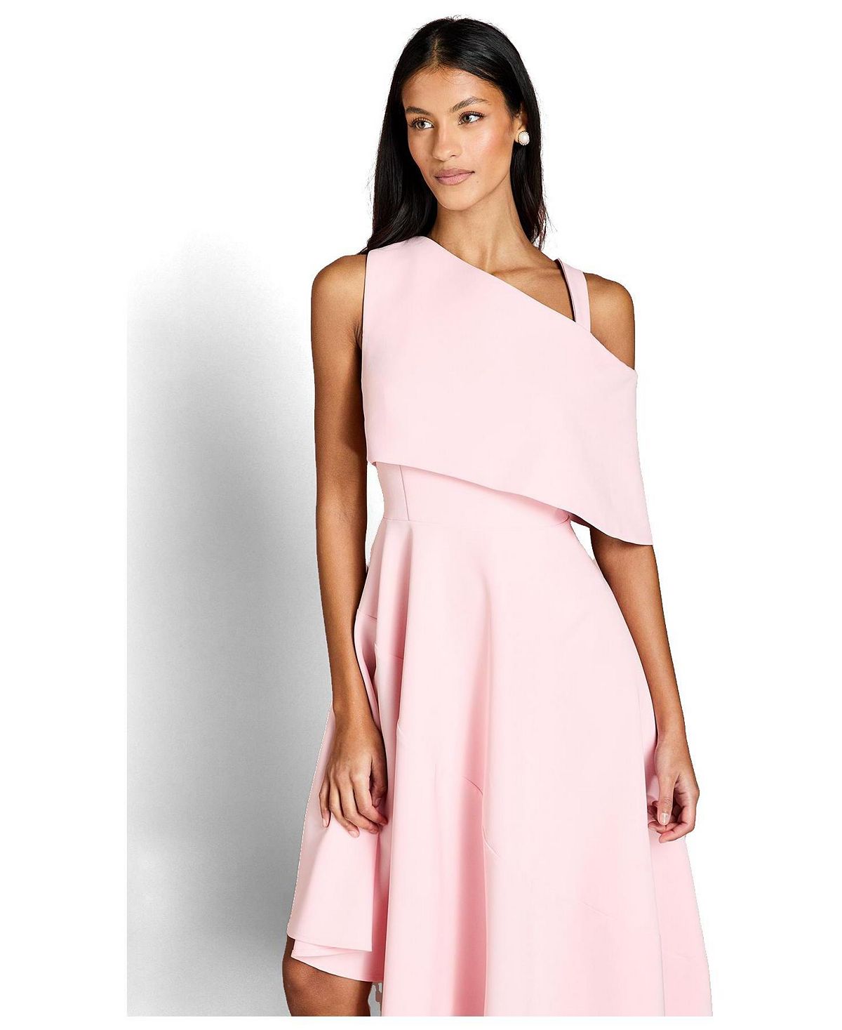 Coast Women's Petite Crepe Midi Dress view 2 — MAYCSS fashion products