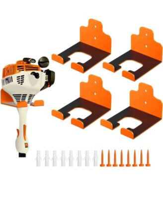 Trimmer Rack Garden Tool Hanger Wall Mount Weed Whacker Holder