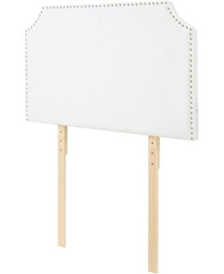 Full/Full XL - Bevel Tacked Plush Outlet Headboard with Legs