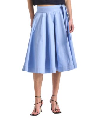 Women's Sage Twill Wrap Skirt