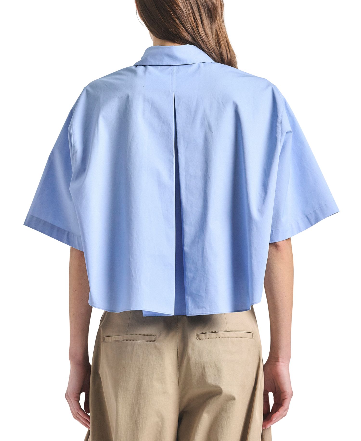 Women's Olivia Cropped Short-Sleeve Shirt