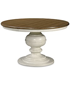 Sag Harbor Expandable Round Dining Pedestal Table