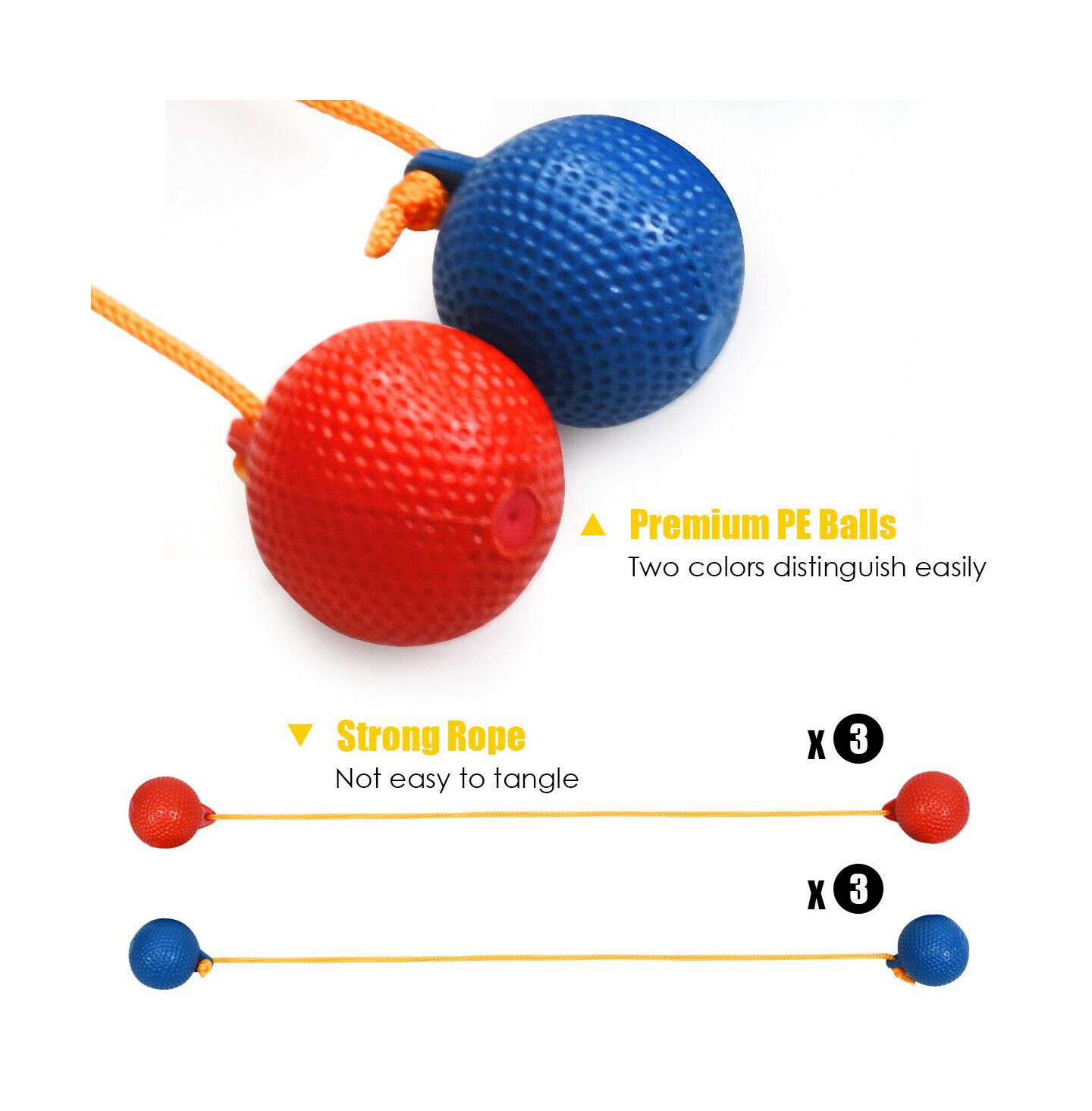 Детская игрушка Mecale Ladder Ball Toss Game with Built-in Score Tracker, Ages 6+ — фото 7