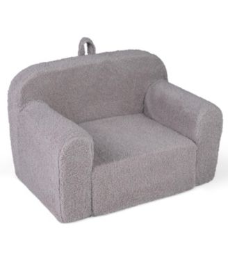 Kids Couch with Anti-Slip Bottom, Portable Toddler Seating