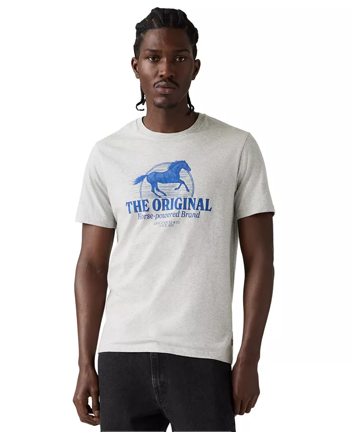 Men's Graphic Logo Crewneck T-Shirt